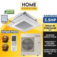 Samsung 3.5HP WindFree™ Inverter 4-Way Cassette Air Conditioner AC100TN4DKC/EA & AC100TXADKC/EA | Si