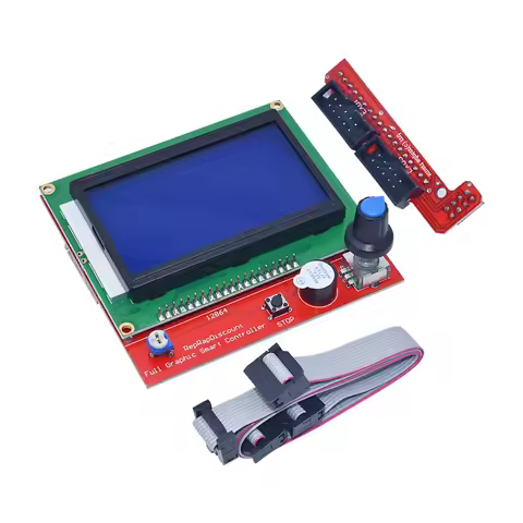 LCD 2004 12864 Control Panel Smart Controller Display Compatible with Ramps 1.4 Ramps 1.5 Ramps 1.6 