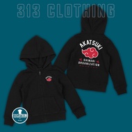 Akatsuki Children's Zipper Hoodie Akatsuki Children's Hoodie Naruto Children's Hoodie