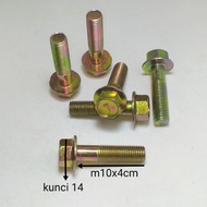 Flange bolt m10x40 pitch 1.25 fine thread flange originalBolt series 7