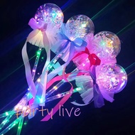 LED Magic Fairy Wand with Beautiful Lights LED Love Wand, LED Star Wand, LED Round Wand, LED Light, 