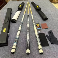 COD 10/11.5/13mm Tip Predator Carbon Fiber Ako Billiards Cue Stick 1/2 Split Type Joint Maple Low De