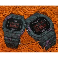 SPECIAL PROMOTION G_SHOCK_FLORA DIGITAL RUBBER STRAP WATCH SET FOR COUPLES