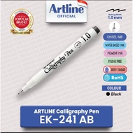 ARTLINE Ballpoint Calligraphy Lettering Pen Arabic EK-241AB EK-241 AB EK241AB [code EK241ARB]