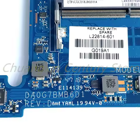 DA0G7BMB6D1 DA0G7BMB6D0 motherboard for HP Pavilion 15-CS laptop with I5-8250U I7-8550U CPU MX150 2G