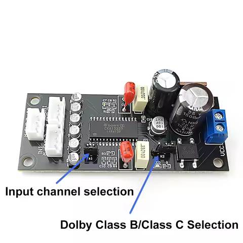 TA7668 Stereo Tape Recorder Magnetic Head Preamplifier Board With CXA1332 Dolby Noise Reduction supp