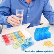 7 Days Medicine Box 7 Days Pill Medicine Box Storage Pill Box 21 slots