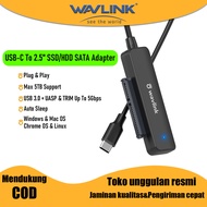 WAVLINK SSD Converter Hard Disk To SATA 2.5" Inch HDD SSD External USB Type C 3.0 To SATA Adapter