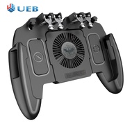 6 Fingers Mobile Gaming Cooling Gamepad for PUBG Game Controller Joystick