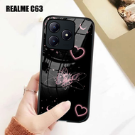 Softcase Realme C63 Terbaru 2024 dan Terlaris [GL148] Softcase Glass Kesing hp bisa bayar ditempat C