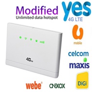 [Modified]4G/LTE Router Gateway 4G 3G Broadband Mobile Hotspots unlimited Modem Portable Wifi Router Sim Antennas WAN/LAN Port