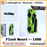 Flush Wall Mount for Lego Technic Lamborghini Huracan (42161)