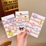 5pcs cute character children's hair ties children's hair ties kd 112 BZ