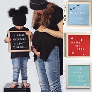 Letter Board - Papan Nama Bayi - Felt Letter Board - Papan Tulis Custom - Letter Board Kekinian Smil