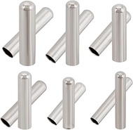 GORGECRAFT Pack of 120 6 Styles Shoelaces Metal Ends Laces Lace Cord Ends Aglet Repair Shoelaces Hea