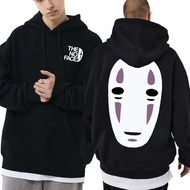 Anime Spirited Away No Face Man Graphic Hoodie Men Hoodies 90S Manga Harajuku Tee