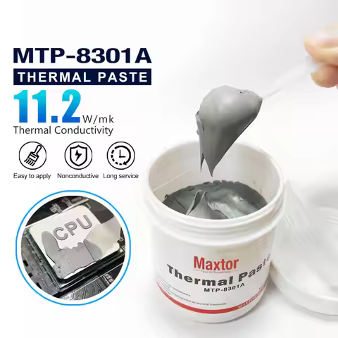 Maxtor 11.2W/mk Thermal Paste High Performance thermal Conductive grease for Intel processor PC CPU 