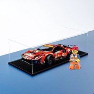 Acrylic display box Transparent case storage box FOR Lego 42125 Ferrari 488GTE racing car