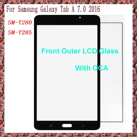 AAA For Samsung Galaxy Tab A 7.0 2016 T280 T285 SM-T280 SM-T285 Touch Screen Panel Tablet Front Oute