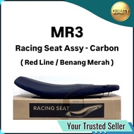 Modenas MR3 Kriss110 MR3 Kriss 110 MR3 Euro 3 Euro3 Racing Seat Assy Red Line Benang Merah Carbon Fl