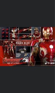 旺角店鋪全新 Hottoys Hottoys MMS278 Mark XLIII 43 Iron Man Avengers Age of Ultron
