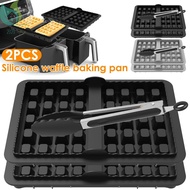 2 Pcs Silicone Waffle Insert Compatible with AF300EU AF400EU AF451EU AF500DE SL400EU Hot Air Fryer S