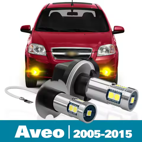 2pcs LED Front Fog Light For Chevrolet Aveo Accessories 2005-2015 2006 2007 2008 2009 2010 2011 2012