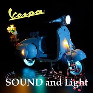 消費券 LEGO 10298 light Vespa 125 綿羊仔 踏板電單車 10298 lights led sound 樂高 燈飾 燈色 摩打 電動 男朋友 女朋友 父親節 母親節 生日禮物 
