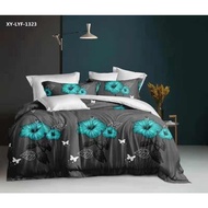 9.9 SET CADAR BERCORAK COMFORTER ( 7 IN 1 ) Size QUEEN