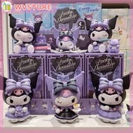 [WV] Sanrio Mystery Box, Kuromi Lucky Divination Mystery Box, Mystery Doll Toys 6 Designs+1 Secret Mystery Box Ornaments, Trendy Play Peripherals Figure Ornaments