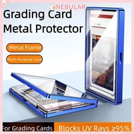 【in stock】NEBULAR Card Protective , Aluminium Frame Transparent PSA/CGC Graded Cards Protector, Excl