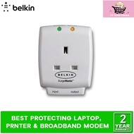 100% Original BELKIN Single Socket Surge Protector F9H110VSACW