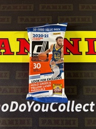 Donruss Panini 2020 2021 NBA Basketball Trading Cards Fat Pack 卡包 Stephen Curry Cover Trading Cards Look For Exclusive Holo Green &amp; Yellow Laser Parallels 30 Card Value Pack NEW Sealed