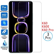 Protective tempered glass for xiaomi redmi k60 pro k60e screen protector on redmik60 k 60 e k60pro f