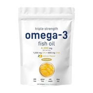 Ready Stock TK TripleStrengthOmega3FishOil Omega Fish Oil