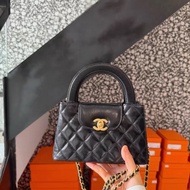 Chanel 黑金Kelly 大號芯片
