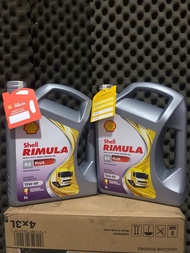 (Paket 2 Galon) Oli mesin mobil Shell RIMULA R4 PLUS 15W-40 (5L) Diesel // 5 liter diesel oils
