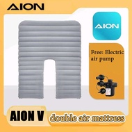 PuraAutoRepair ZLWR AION V ที่นอนรถที่นอนลมคู่ในรถพับขับรถด้วยตนเองแคมป์ประกอบรถยนต์การปรับเปลี่ยนภา