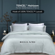 Bellami 1200TC Heirloom TENCEL™ Hemstitch Series Chris Bedsheet Set I TENCEL™ I Fitted Sheet I Bedsh