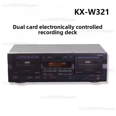 KX-W321 Dual-card Recording Electronic Control Cassette Tape Cassette Player
