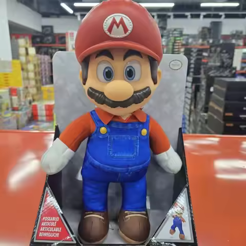 Super Mario Full Set Figures Mario Bowser Luigi Yoshi PVC Collectible Model Desktop Decor Anime Peri