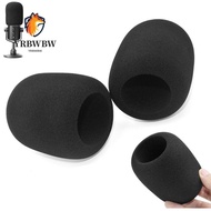 YRBWBW Microphone Pop Filter, Replacement Flocked Sponge Foam Mic Windscreen Cover, Windproof Microp