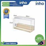 INHO L28-35cm Transparent Doll Toys Display Storage Box Large Capacity Model Storage Rack