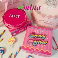 FAYCY Cushion Foundation 12gm Bedak Asas Muka Fair Makeup Natural Dewy Glow Compact Fd Warm Light