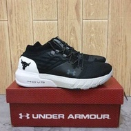 SEPATU PRIA UNDER ARMOUR PROJECT ROCK 2 BLACK WHITE