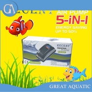 AIR PUMP RECENT AA 999 aa 2800 AERATOR AQUARIUM 1 OUTPUT 1 hole