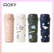 台灣代購🍄Sanrio WOKY  All-P輕芯鈦瓷雙飲保溫瓶500ml  水怪 Kuromi 玉桂狗 Hello Kitty 不鏽鋼水壺 不鏽鋼杯 飲管杯 保溫杯 保溫瓶 保溫壺 