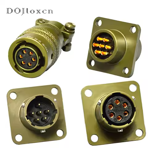 1 Set 6 7 Pin YH3116F10-6S YH3112E10-6P YH3116F10-6P YH3112E10-6S 26482 Aviation Contactor YEONHAB N
