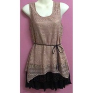 ️ 2nd Light Pink Lace Skirt (Preloved)