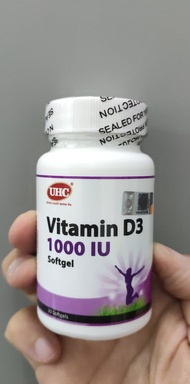 🔥HOT ITEM🔥UHC Vitamin D3 1000iu 30's